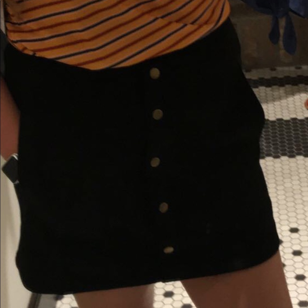 Black suede skirt 🖤